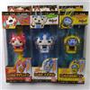 NESSUNA MARCA Yo-kai Watch Pop-Out Watch confezione da 3 giocattoli Jibanyan Komasan USApyo...