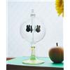 Studio Clip Miffy Glass Radiometer Silhouette Light-Powered Spinning Decor
