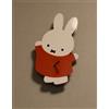 Studio CLIP Orologio da parete Miffy 70th Anniversary Hand Gesture Pendulum Studio Clip...