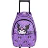 Get Trend Hello Kitty Kuromi Zaino Trolley Bambina 2 in 1, 25L