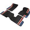 Crokomat Tappetini per auto adatti per Land Rover Range Rover Evoque 2013-2019 L538 tappetini auto deluxe su misura in velluto con retro in gomma per 2013 2014 2015 2016 2017 2018 2019 5 pezzi