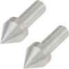 ECSiNG Confezione da 2 Contropunta Rotante per Mini Tornio Gambo 6 mm Compatibile con Mini Torni Centro Controtesta per Tornitura Penne
