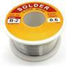 Pnloog Filo per saldatura da 100 g, nucleo di colofonia, diametro 2,0%, 0,6/0,8/1,0/1,2/1,5/2,0 mm, filo di stagno, bobina di filo di stagno, strumento di saldatura a basso punto di fusione (0,6 mm)