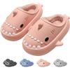 IDEINER Ciabatte Squalo Invernali Donna Uomo Shark Slippers Taglia 36-45 | Winter Pantofole Fodera di Peluche Termiche Impermeabile Antiscivolo Comode Calda Scarpe Suola Spessa Ammortizzata Sharky