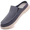 Xinghuanhua Mocassini Mules Senza Tallone Uomo Pelle Scamosciata Scarpe Slip On Leggere Casual per Uso Quotidiano