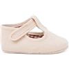 Pisamonas Scarpine Neonato Tela Chiusura A Strappo