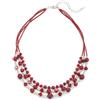 FULU AUTUMN Collana di perle Bohemian girocollo multistrato per donna gioielli fantasia Statement con pietre naturali e cristalli regalo per la festa della mamma