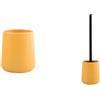 MSV - Bicchiere e Scopino WC Maonie - Zafferano Opaco | Bicchiere e Scopino WC · Set Bagno Coordinato · Finitura Zafferano Opaco · Facile da Pulire