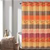 Lush Decor Royal Empire - Tenda da doccia, 183 x 183 cm, colore: Mandarino