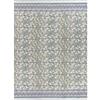 furn. Wylder Annabelle Copriletto - Reversibile Floreale Trapuntato Cotone Copriletto Biancheria Da Letto (Blu - 150x200cm)