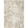 PureCozy Tappeto Rotondo 240cm Beige Moderno Astratto | Antiscivolo,Lavabile in Lavatrice,Tappeto Piccolo,Camera da Letto,Cucina,Interno,Pelo Corto,Carpet,Rug