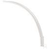 creative cables Creative-Cables Supporto a muro Archet(To) - (Trasparente, H 40 cm, L 4 cm, Profondità 40 cm, Max 3,375 kg) - Made in Italy - Brevettato