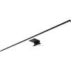 kalb Material für Möbel kalb Running Light - Lampada da bagno a LED, 100 cm, IP44, con effetto flusso, 230 V, per parete o armadietto a specchio, nero/cromato, 3000 K/4000 K (nero, bianco neutro)