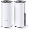 TP-Link Kit TP-LINK con 2 router WiFi Mesh Gigabit da 1,2 GHz e 2 porte Fast Ethernet.