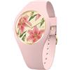 Ice-Watch - ICE flower Soft pink lily - Orologio rosa da Donna con Cinturino in silicone - 025900 (Small 37mm)