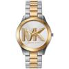 Michael Kors Orologio Slim Runway da donna, movimento al quarzo a tre lancette da 42 mm con cinturino in acciaio inossidabile