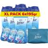 Lenor Profumatore Bucato Lavatrice, Risveglio Primaverile, 6x195gr +Omaggio | Intensificatore di profumo per bucato, maxi formato, pochette in regalo