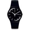 SWATCH Orologio Mono Black Again, Classico