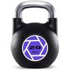 DFKGVKWUIVNKDPOVDX Dumbbells Gym Kettlebell Polyurethane (PU) + Forged Steel Non-Slip Handle And Base Suitable for Home Fitness Exercise Sports Weight Training (Size : 18 kg) ()