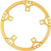 DQZJXVMKLWT Compatibile con la corona singola for bici Litepro 130BCD Accessori | Pignone tondo in lega 45-58T for guarnitura pieghevole for bici da strada e MTB