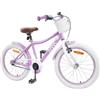 TUERYAFEK Bicicletta da 12 pollici, rosa, 2-4 anni