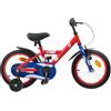 Plumbpyr Bicicletta per bambini da 12 pollici, in acciaio, per 2-4 anni, sella e manubrio regolabili, con parafango, campanello e freno, leggera due ruote per tutti i giorni, parco ed escursioni