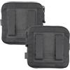 CZMYCBG Borsa Laterale MOLLE Tattica Compatibile con I Pannelli del Giubbotto | Borsa per Cintura Regolabile, Adatta per Piastre Laterali da 15x15 Cm per Caccia, Airsoft