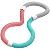 LeeQinersw Fitness ttrezzo Resistenza Anello Palestra Cerchio Allenamento PVC con Molla Design Pieghevole per Training E Del Girovita Rotazione Dolce, Rosa, Grigio, Verde, 1.2 Kg