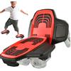 Genérico Skateboard diviso, skateboard per bambini, piastra di pattini Road Drift | Pattino ad alto rimbalzo con ruote in PU, piastre senza deriva per adolescenti, adulti, bambini principianti