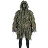 Generic Poncho Ghillie Pesante Mantella Camouflage Cappuccio Telo Mimetico Capanno | Filati Misto Lino 1500g;Copricapo Regolabile Coulisse;Base Rete;Per Osservazione Fauna,Airsoft,Ocio,Viaggi