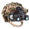 DYCZMALQ Kit di casco tattico per softair, veloci, 3D, mimetico, con maschera NVG, per CS, Paintball, caccia, tiro