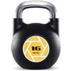 DFKGVKWUIVNKDPOVDX Dumbbells Gym Kettlebell Polyurethane (PU) + Forged Steel Non-Slip Handle and Base Suitable for Home Fitness Exercise Sports Weight Training (Size : 18 kg) ()