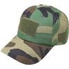 Vynebtrv Cappellino tattico traspirante in rete mimetica con fessura per occhiali | Portaocchiali laterale, Portaocchiali a mani libere, Ventilazione in mesh traspirante