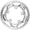DQZJXVMKLWT Compatibile con la corona generica da 110 mm BCD 34-50T Accessori | Guarnitura da strada Gravel 110 BCD doppia 2X a 5 bulloni