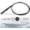 Looklardy SS14120 20Ft Kit Cavo Sterzo Rack Fit per Seastar Back Mount System