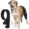 TRIrunpdl Ginocchiera per cani per LCA/CCL strappato - Supporto regolabile per zampa posteriore con stabilizzatori in metallo, allevia il dolore articolare, aiuta il recupero e previene le lesioni