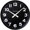 KRIPTONITE orologio da parete CLASSICO NERO - 21O25N