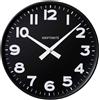 KRIPTONITE orologio da parete CLASSICO NERO - 21O30N