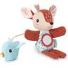 LILLIPUTIENS - Marionetta a Dita Stella - Peluche di risveglio per divertire e stimolare Il Neonato - con sonaglio, Specchio e Carta Frusciante - Divertente e Pratica per Le uscite - dai 6 Mesi 83426
