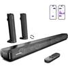 ULTIMEA Soundbar TV ULTIMEA 100W 2.2 Canali Bluetooth 5.3 Staccabile 3 EQ Apollo S40