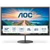 Aoc Q32V4 4038986119900 AOC MONITOR 31,5 LED IPS 16:9 2K QHD 250 CDM, DP/HDMI, MULTI