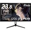 Pixio Monitor da gioco Pixio PX246 Wave Black 23,8 in IPS 120Hz FHD AMD FreeSync 4ms