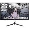 Pixio Monitor da gioco Pixio PX248 Wave Black 23,8" 200Hz Fast IPS FHD AMD FreeSync