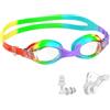 Seaflar Occhiali Nuoto Bambini da 3 a 14 anni, Anti-Fog con Visione Chiara | Protezione UV Guarnizione in Silicone, Piccolo Telaio Occhiali da Nuoto Unisex per Bambini