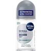 NIVEA MEN Anti-traspirante Derma Control Clinical Ultra Comfort in palla, 50 ml