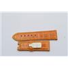 Officine Panerai Bracciale in Pelle Arancione 22mm con Dornschließe 20mm Nuovo