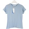 SAMSOE SAMSOE SAMSOE Solly Tee Solid 205 T-Shirt Donna Medio Dusty Blu Rotondo Collo