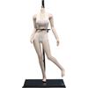 Xdyyjrasa Corpo della Action Figure - Corpo Femminile Super Flessibile in Scala 1/6 con Gomma Rivestita Senza Cuciture, Tono Giusto