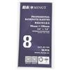PCCB MINGT 50Pcs Taglia 8 Professionale Banconote Protettivo Maniche di Plastica di Carta Monete OPP Protector Sleeve Borse per La Raccolta di Monete Forniture
