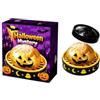 Generic Halloween Mystery Blind Box Squishy Pumpkin Glitter Squeeze Toy | Sorpresa Misteriosa, Antistress Morbido, Glitter Dorato, Dimensioni 9,5x6 cm, Per Bambini
